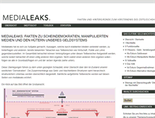 Tablet Screenshot of medialeaks.org